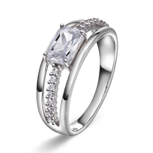 Roma ring i sølv med zirkonia 992274 - Bjerveur.noRoma ring i sølv med zirkonia 992274