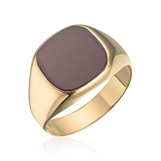 Sander herrering i gult gull med karneol stein Artikkelnr: 57375 - Bjerveur.noSander herrering i gult gull med karneol stein Artikkelnr: 57375