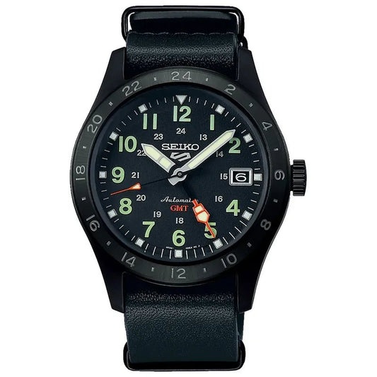 SEIKO 5 FIELD STYLE GMT SSK025K1 - Bjerveur.noSEIKO 5 FIELD STYLE GMT SSK025K1