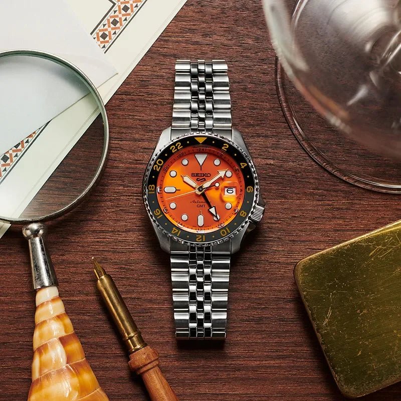 SEIKO 5 SPORTS GMT SSK005K1 - Bjerveur.noSEIKO 5 SPORTS GMT SSK005K1