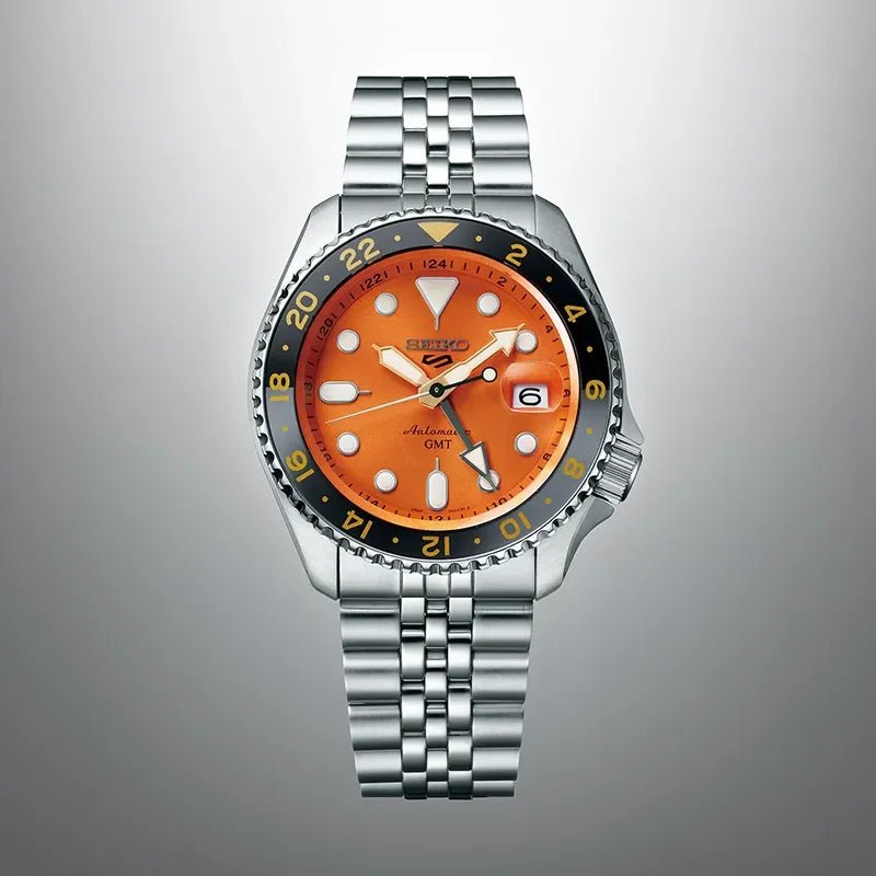 SEIKO 5 SPORTS GMT SSK005K1 - Bjerveur.noSEIKO 5 SPORTS GMT SSK005K1