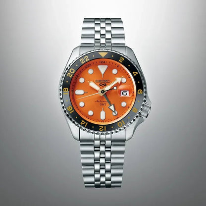 SEIKO 5 SPORTS GMT SSK005K1 - Bjerveur.noSEIKO 5 SPORTS GMT SSK005K1