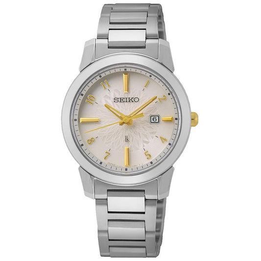 Seiko SUT413J1 – Elegant dameklokke med solcelledrift - Bjerveur.noSeiko SUT413J1 – Elegant dameklokke med solcelledrift