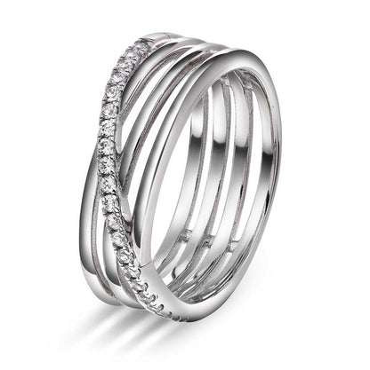 Siena ring i sølv med zirkonia 992268 - Bjerveur.noSiena ring i sølv med zirkonia 992268
