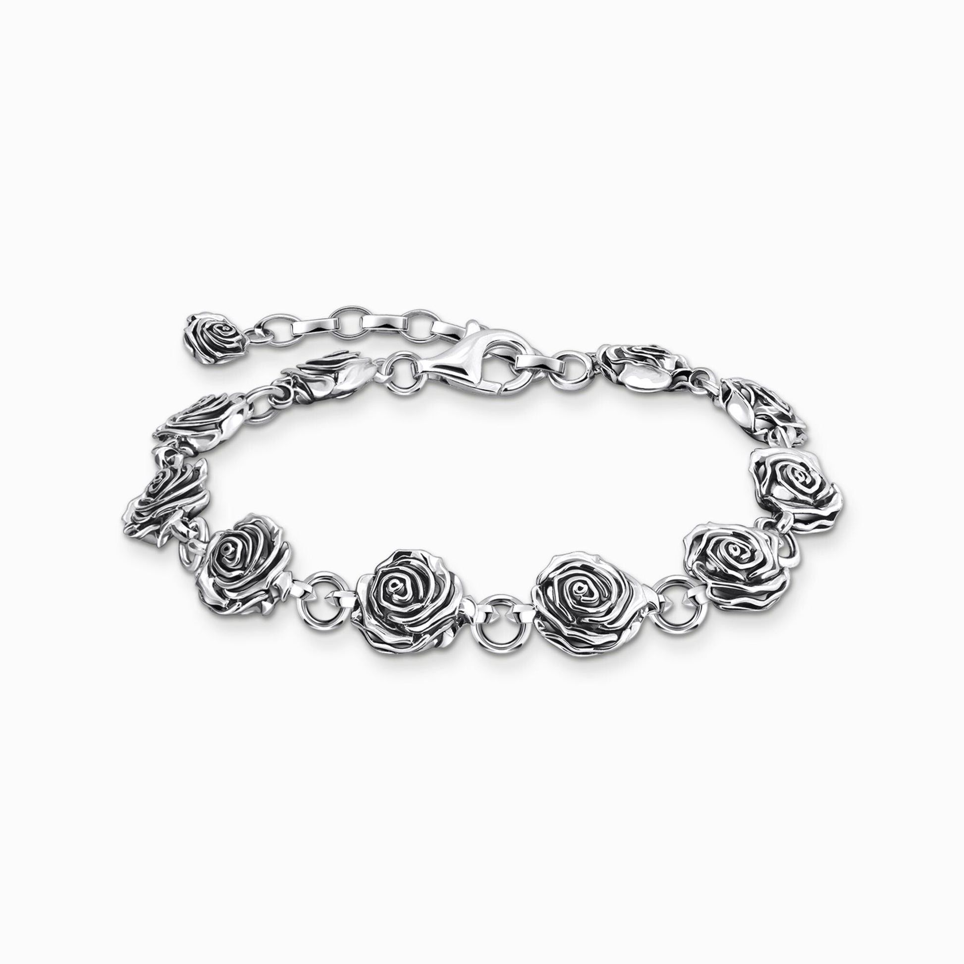 Silver Midnight Rose armbånd A2197 - 637 - 21 - Bjerveur.noSilver Midnight Rose armbånd A2197 - 637 - 21