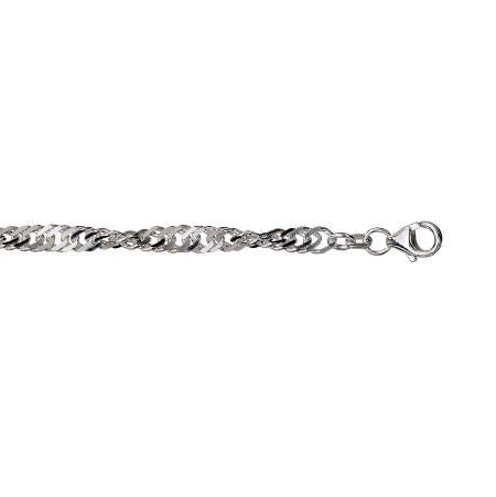 SINGAPORE ARMBÅND I SØLV 4,6 MM 19 CM 284818 - Bjerveur.noSINGAPORE ARMBÅND I SØLV 4,6 MM 19 CM 284818