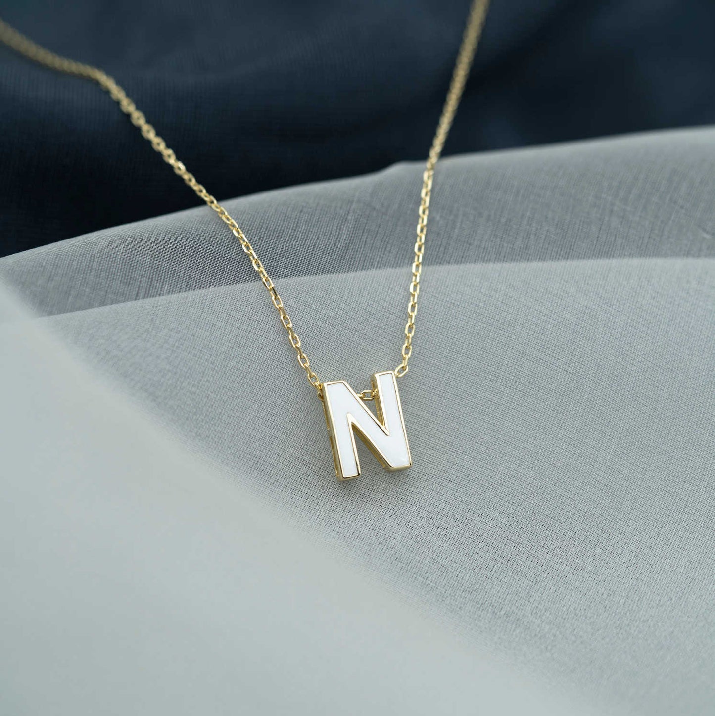 SMYKKE I SØLV BOKSTAV N 991457 - Bjerveur.noSMYKKE I SØLV BOKSTAV N 991457