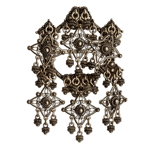 Sølje Telemark Bøheradsring med kruser, gamalforgylt 224706 - Bjerveur.noSølje Telemark Bøheradsring med kruser, gamalforgylt 224706