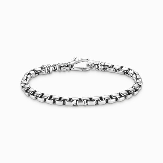 Sølv armbånd boks kjede A2198 - 637 - 21 - Bjerveur.noSølv armbånd boks kjede A2198 - 637 - 21