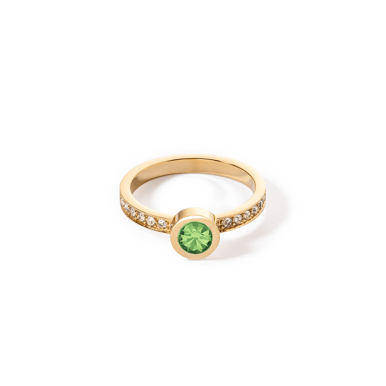 Sparkling Dots ring gullgrønn 022840051652 - Bjerveur.noSparkling Dots ring gullgrønn 022840051652