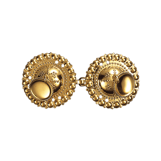 Spenne med syhol, forgylt 011600 - Bjerveur.noSpenne med syhol, forgylt 011600