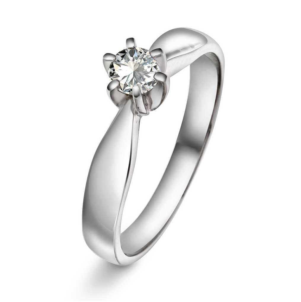 Superstar ring hvg m/dia 0,25ct TW/SI 1210003 - 25 - Bjerveur.noSuperstar ring hvg m/dia 0,25ct TW/SI 1210003 - 25