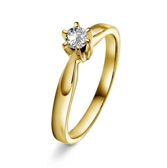 Superstar ring i gull m/dia 0,20 ct TWSI 2210003 - 20 - Bjerveur.noSuperstar ring i gull m/dia 0,20 ct TWSI 2210003 - 20