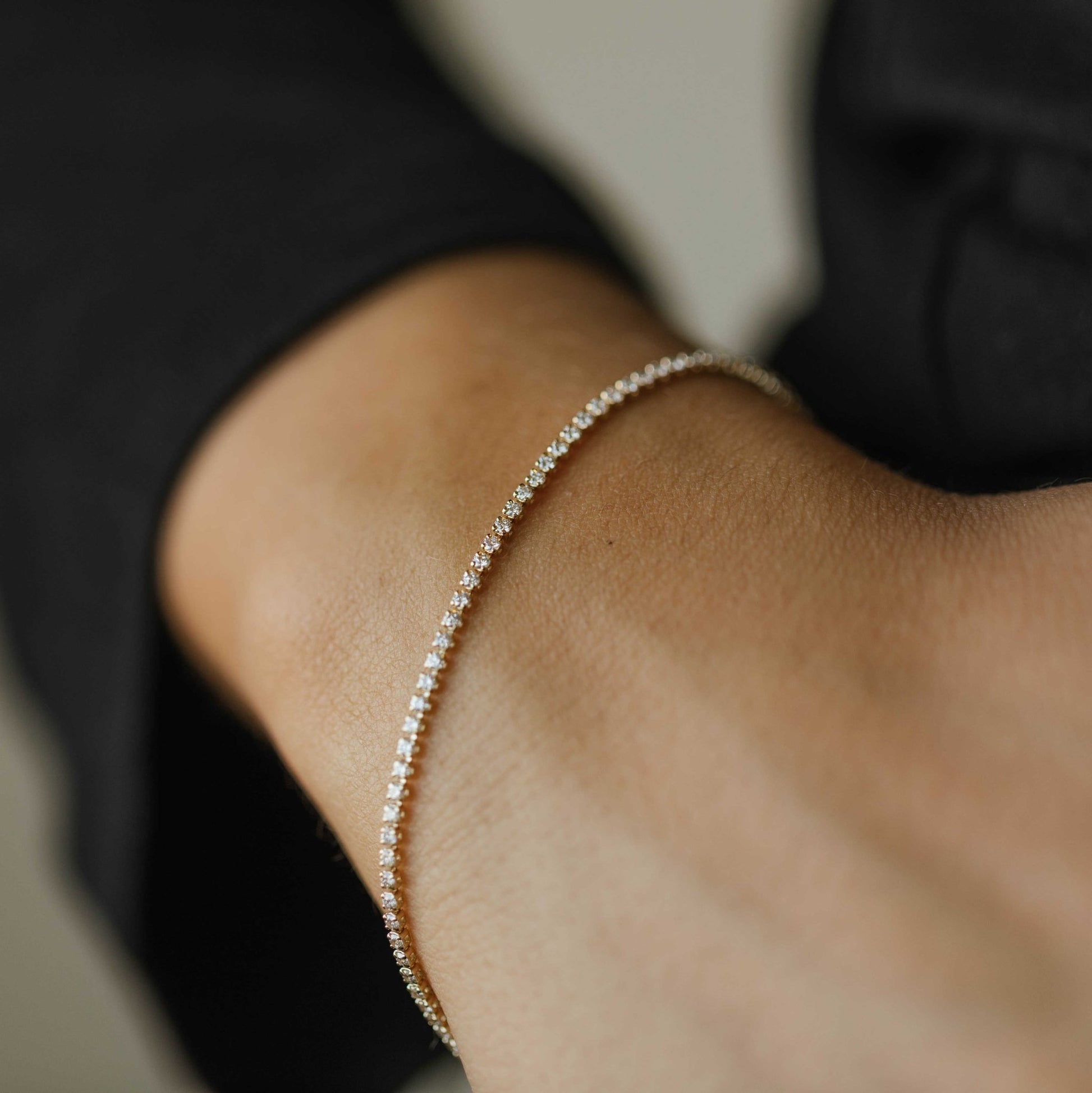 TENNISARMBÅND I GULL M/DIA 1.00 CT TWSI 28150010 - 100 - 18 - Bjerveur.noTENNISARMBÅND I GULL M/DIA 1.00 CT TWSI 28150010 - 100 - 18