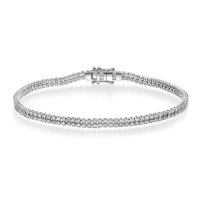 TENNISARMBÅND I GULL M/DIA 2,50 CT TWSI 18150011 - 250 - 17 - Bjerveur.noTENNISARMBÅND I GULL M/DIA 2,50 CT TWSI 18150011 - 250 - 17