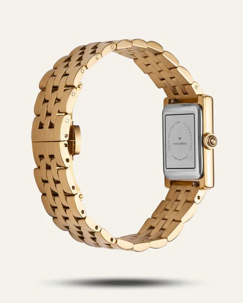 Timeless Grand Gullfarget Stål / Hvit 23x31mm SKU | MO311 - Bjerveur.noTimeless Grand Gullfarget Stål / Hvit 23x31mm SKU | MO311