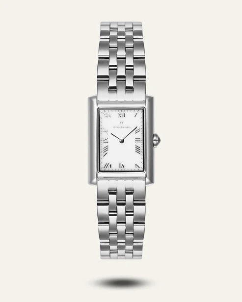 Timeless Grand Stål / Hvit 23x31mm SKU | MO312 - Bjerveur.noTimeless Grand Stål / Hvit 23x31mm SKU | MO312