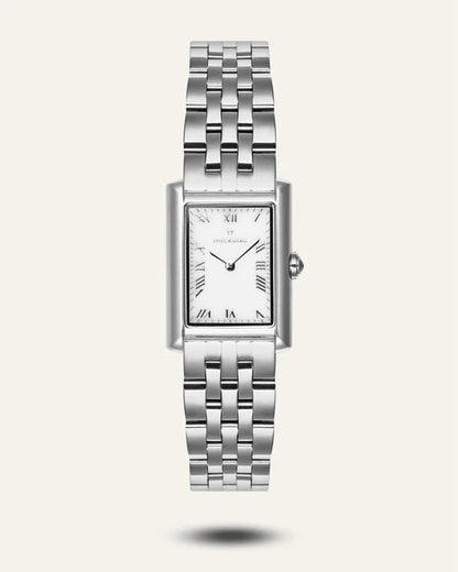 Timeless Grand Stål / Hvit 23x31mm SKU | MO312 - Bjerveur.noTimeless Grand Stål / Hvit 23x31mm SKU | MO312
