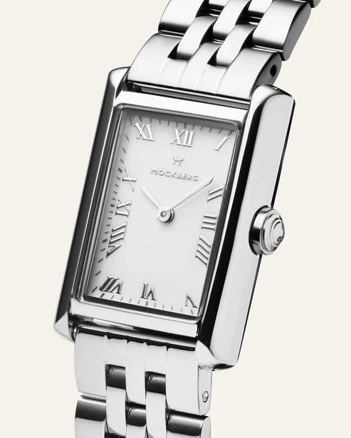 Timeless Grand Stål / Hvit 23x31mm SKU | MO312 - Bjerveur.noTimeless Grand Stål / Hvit 23x31mm SKU | MO312