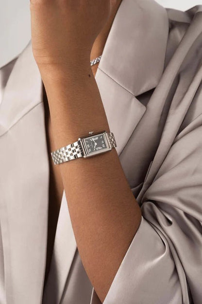 Timeless Stål / Sort 18x22mm SKU | MO244 - Bjerveur.noTimeless Stål / Sort 18x22mm SKU | MO244