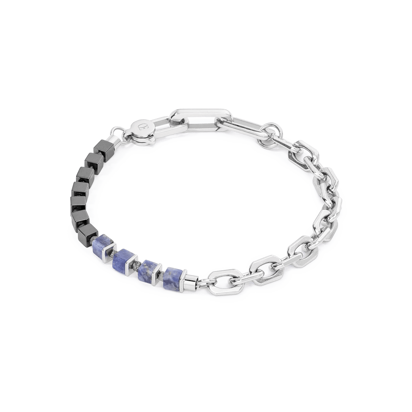 Unisex bracelet Fusion link chain blue 0901300700 - Bjerveur.noUnisex bracelet Fusion link chain blue 0901300700
