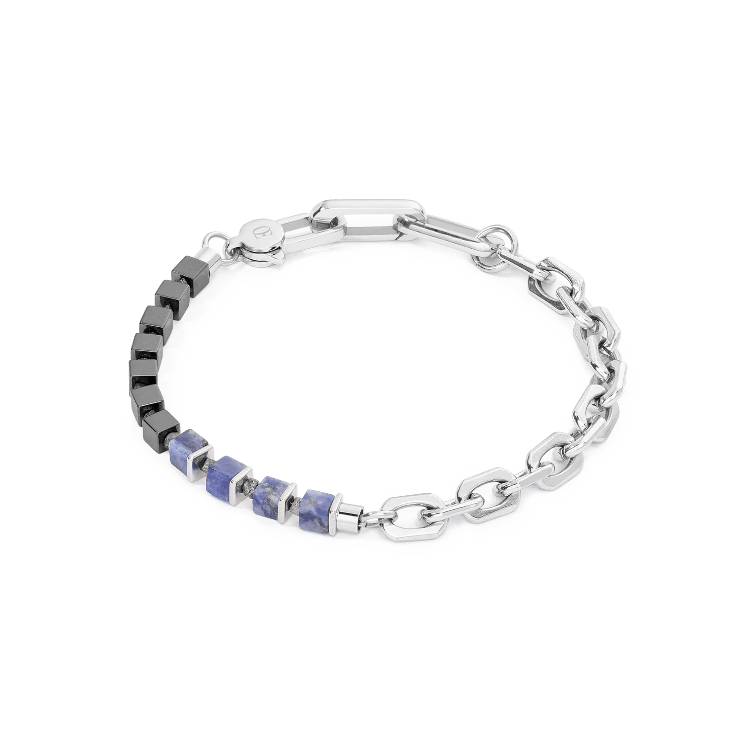 Unisex bracelet Fusion link chain blue 0901300700 - Bjerveur.noUnisex bracelet Fusion link chain blue 0901300700