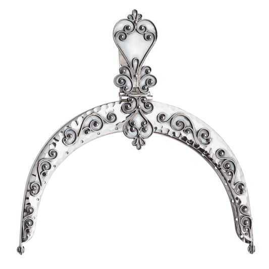 Veskelås filigran sølv, oksidert 315100 - Bjerveur.noVeskelås filigran sølv, oksidert 315100