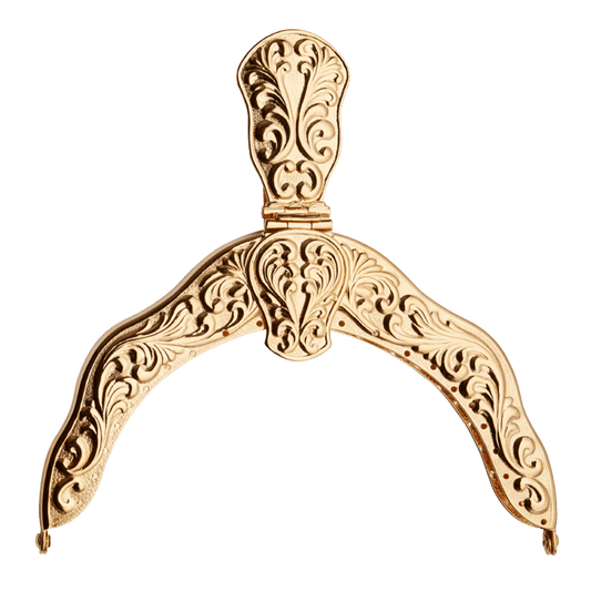 Veskelås forsølva, forgylt 527600 - Bjerveur.noVeskelås forsølva, forgylt 527600