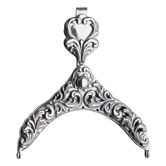 Veskelås Telemark gjennombrutt forsølva, oksidert 541100 - Bjerveur.noVeskelås Telemark gjennombrutt forsølva, oksidert 541100