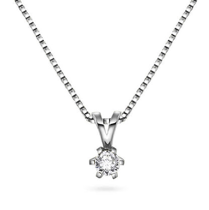 Vida anheng i gull m/dia 0,10 ct TWSI 7462010 - Bjerveur.noVida anheng i gull m/dia 0,10 ct TWSI 7462010
