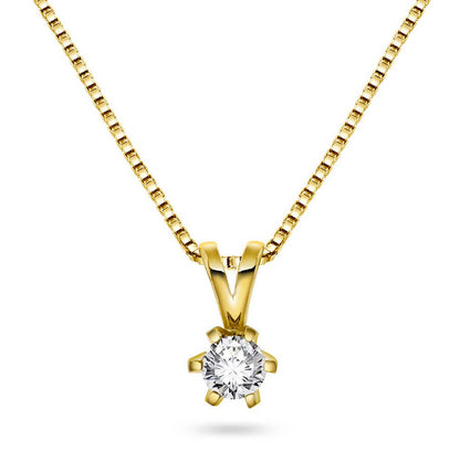 Vida anheng i gull m/dia 0,20 ct TWSI 7461020 - Bjerveur.noVida anheng i gull m/dia 0,20 ct TWSI 7461020