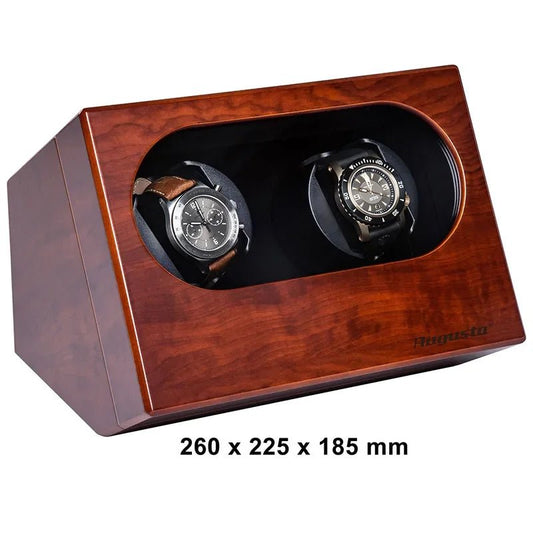 WATCH WINDER 2 WATCHES(BUVINGA PAPER) WITH ADAPTER Varenr.: A5569241 - Bjerveur.noWATCH WINDER 2 WATCHES(BUVINGA PAPER) WITH ADAPTER Varenr.: A5569241