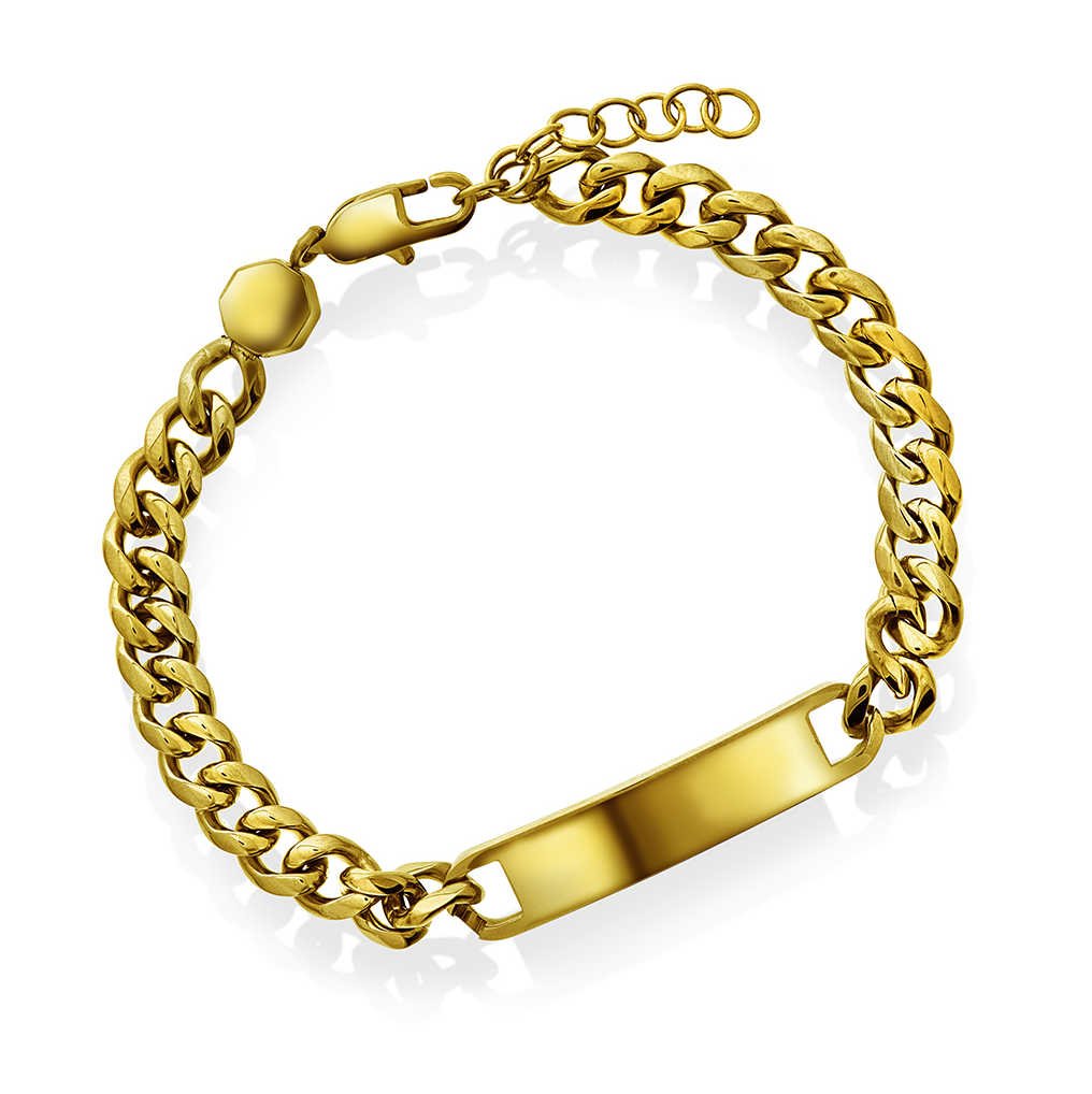 Will armbånd i stål, justerbart, forgylt 972609 - Bjerveur.noWill armbånd i stål, justerbart, forgylt 972609