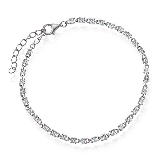 Zela armbånd med hvit zirkonia 992469 - Bjerveur.noZela armbånd med hvit zirkonia 992469