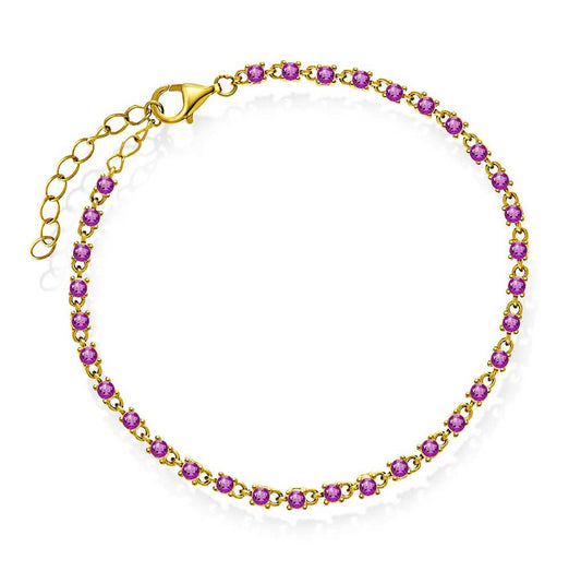 Zela armbånd med rosa zirkonia 992467 - Bjerveur.noZela armbånd med rosa zirkonia 992467