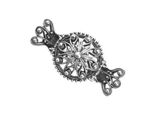 Hårklype Mia stor, oksidert - Bjerveur.noHårklype Mia stor, oksidert