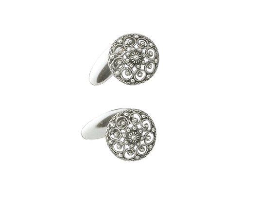 Mansjettknappar, oksidert - Bjerveur.noMansjettknappar, oksidert