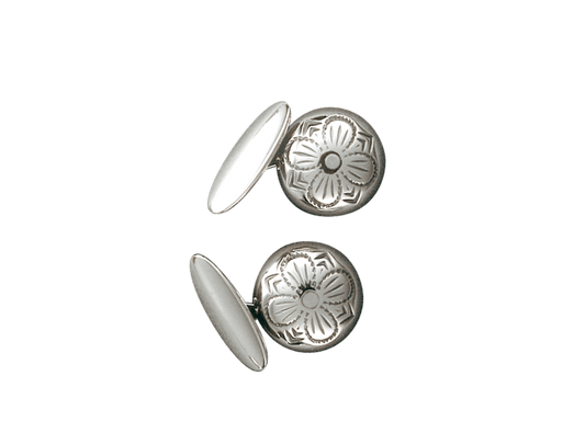 Mansjettknappar, oksidert - Bjerveur.noMansjettknappar, oksidert