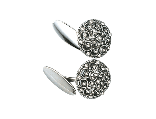 Mansjettknappar, oksidert - Bjerveur.noMansjettknappar, oksidert