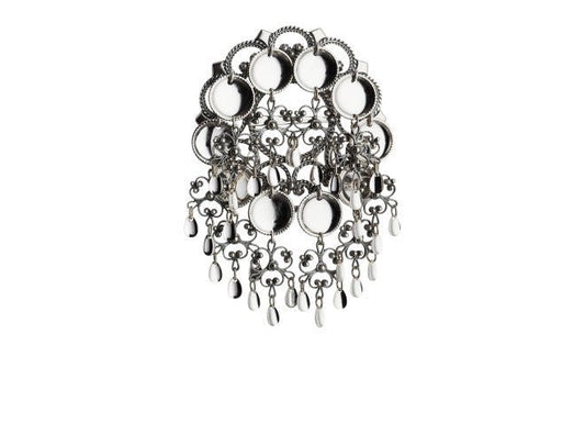 Sølje med 16 mm trådkantlauv, oksidert - Bjerveur.noSølje med 16 mm trådkantlauv, oksidert